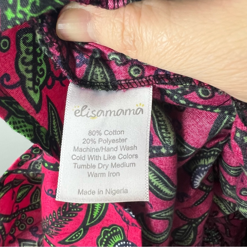 Elisamama Tiered Ruffles Ruched Dress - Picture 5 of 6